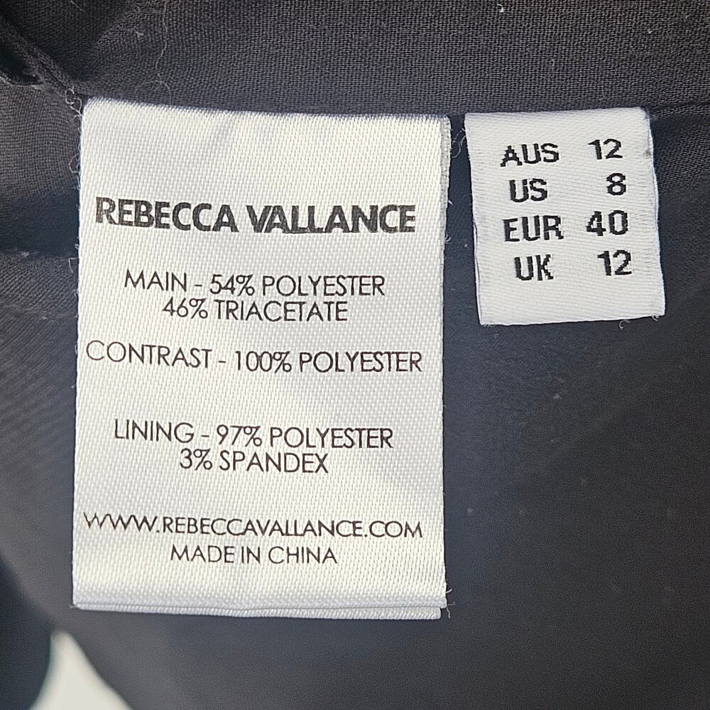 Rebecca Vallance Black and White Mini Dress - Picture 12 of 16